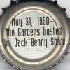 May 31, 1950 - The Gardens hosted the Jack Benny Show